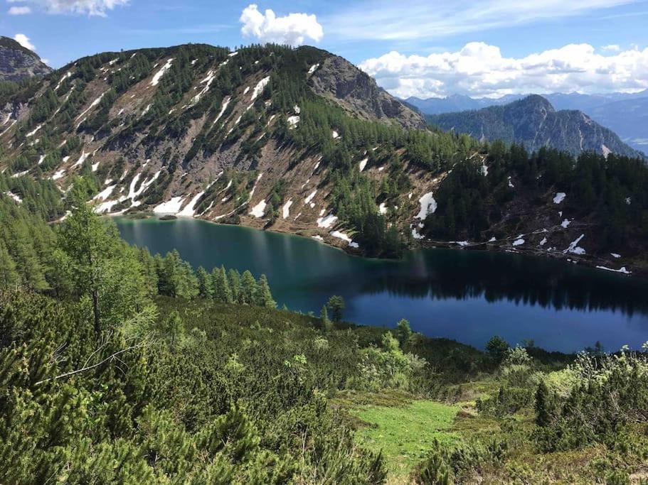 Alpenurlaub II Wohnung Mit Traumausblick Bad Mitterndorf Bagian luar foto