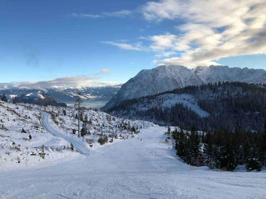 Alpenurlaub II Wohnung Mit Traumausblick Bad Mitterndorf Bagian luar foto