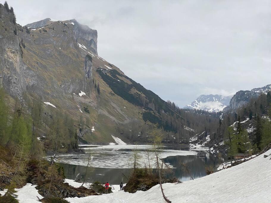 Alpenurlaub II Wohnung Mit Traumausblick Bad Mitterndorf Bagian luar foto