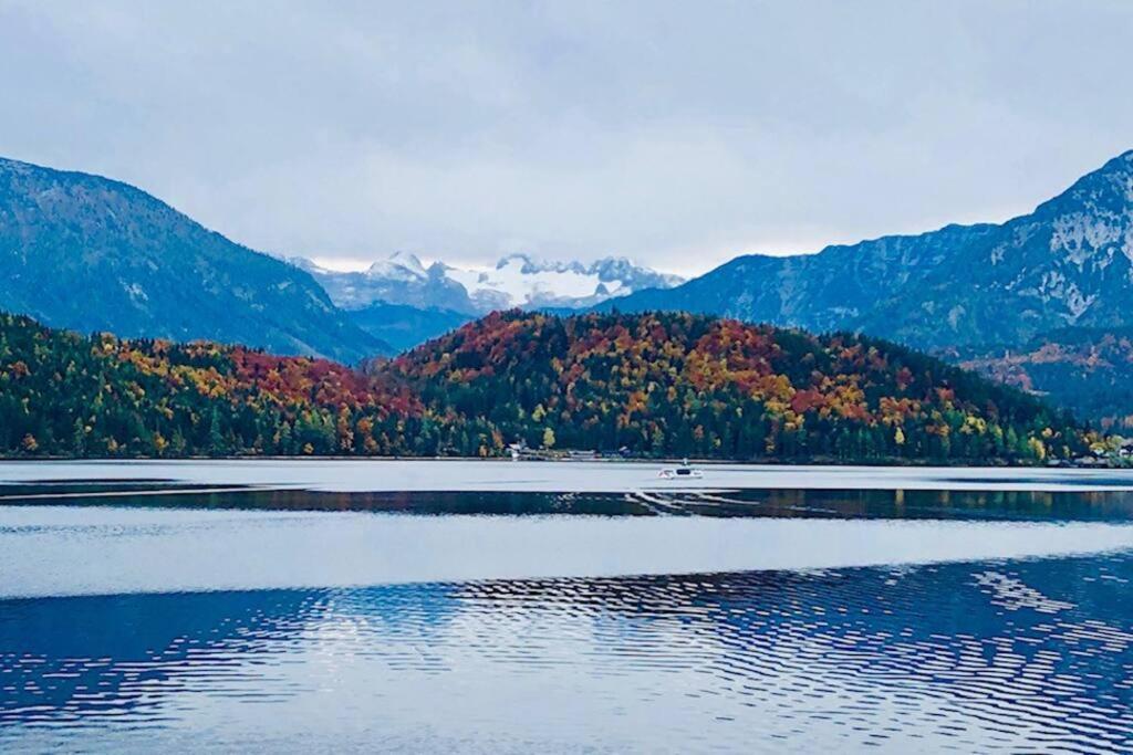 Alpenurlaub II Wohnung Mit Traumausblick Bad Mitterndorf Bagian luar foto