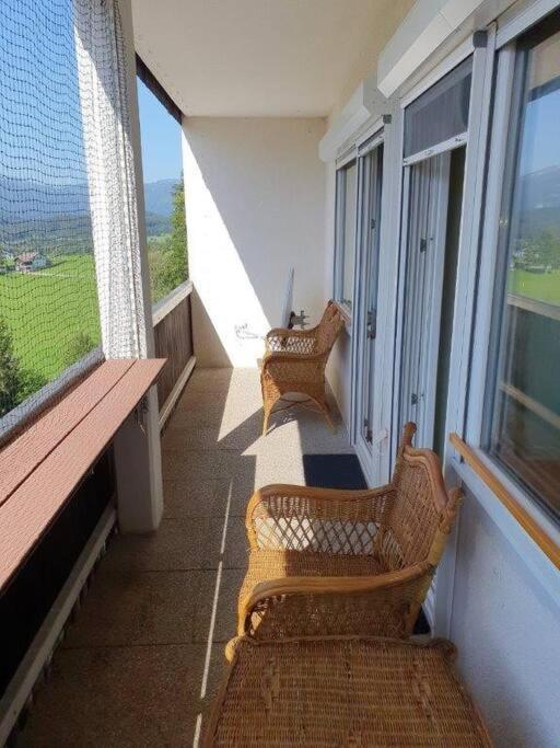 Alpenurlaub II Wohnung Mit Traumausblick Bad Mitterndorf Bagian luar foto