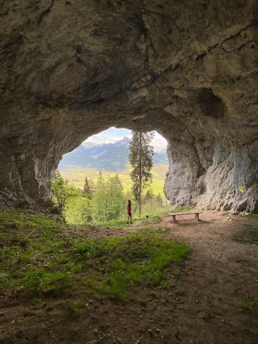 Alpenurlaub II Wohnung Mit Traumausblick Bad Mitterndorf Bagian luar foto